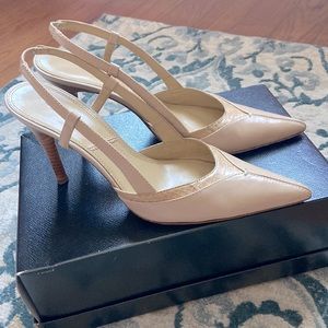 Tahari leather heels